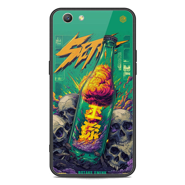 Chromatic Tales Series Soft Phone Case - Premium Glass Case - Oppo F1S