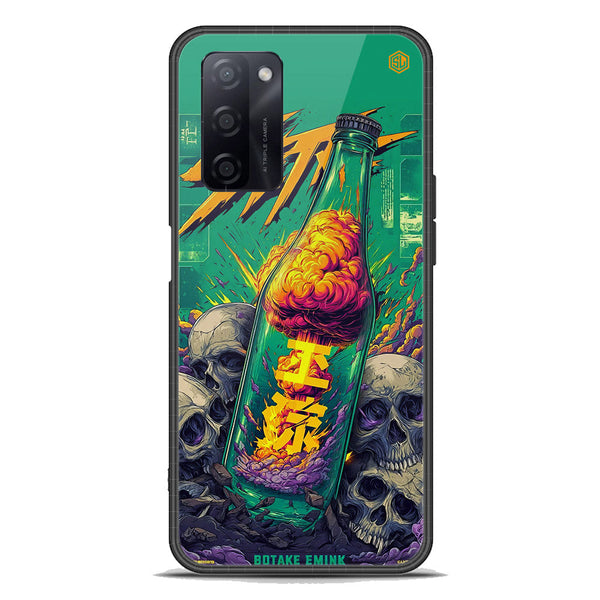 Chromatic Tales Series Soft Phone Case - Premium Glass Case - Oppo A55 5G