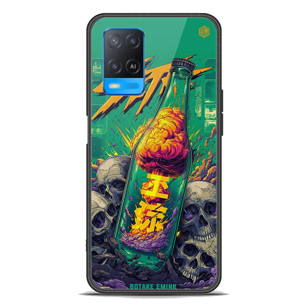 Chromatic Tales Series Soft Phone Case - Premium Glass Case - Oppo A54 4G