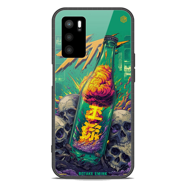 Chromatic Tales Series Soft Phone Case - Premium Glass Case - Oppo A16