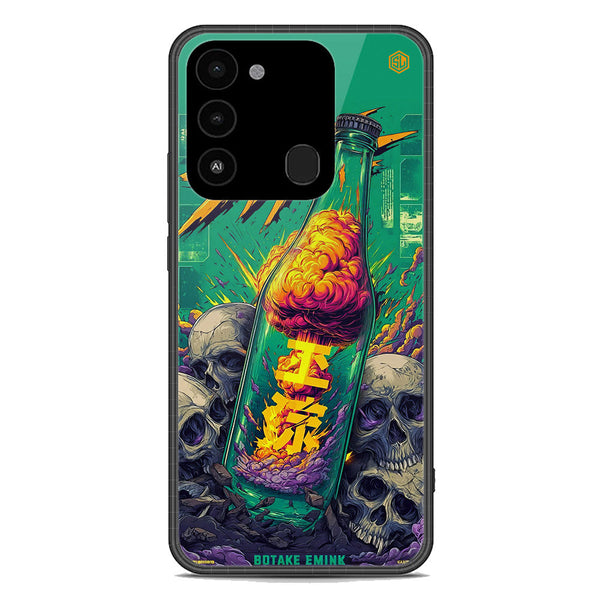 Chromatic Tales Series Soft Phone Case - Premium Glass Case - Tecno Spark 8C