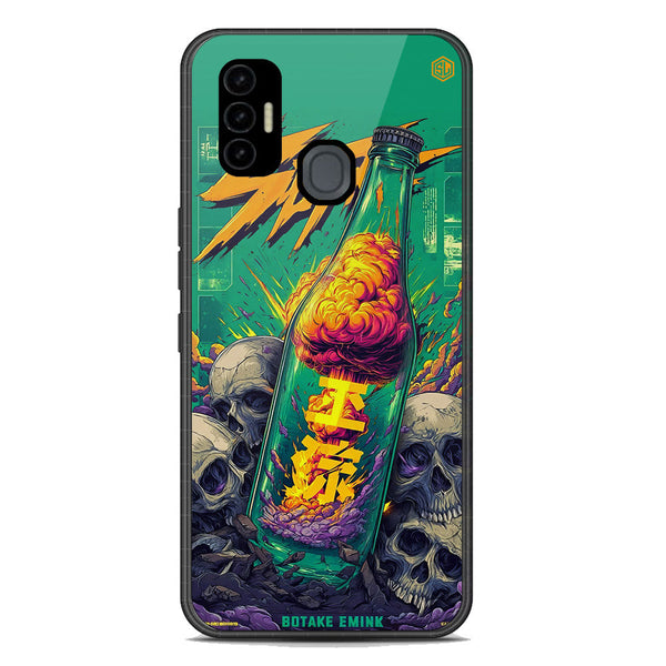 Chromatic Tales Series Soft Phone Case - Premium Glass Case - Tecno Spark 7