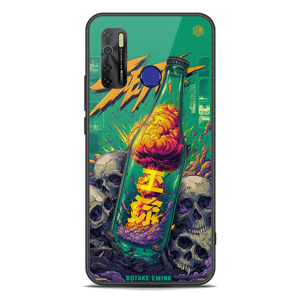 Chromatic Tales Series Soft Phone Case - Premium Glass Case - Tecno Spark 5