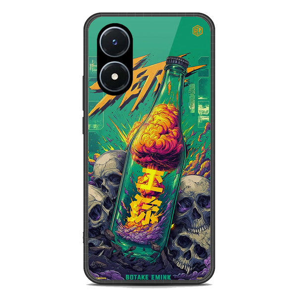 Chromatic Tales Series Soft Phone Case - Premium Glass Case - Vivo Y02s
