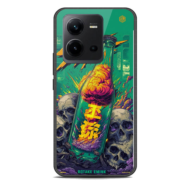 Chromatic Tales Series Soft Phone Case - Premium Glass Case - Vivo V25 5G