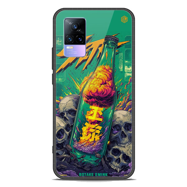 Chromatic Tales Series Soft Phone Case - Premium Glass Case - Vivo V21e
