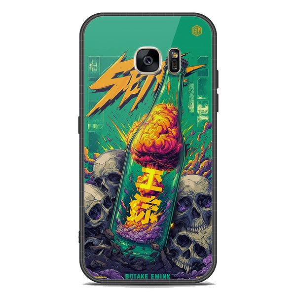Chromatic Tales Series Soft Phone Case - Premium Glass Case - Samsung Galaxy S7