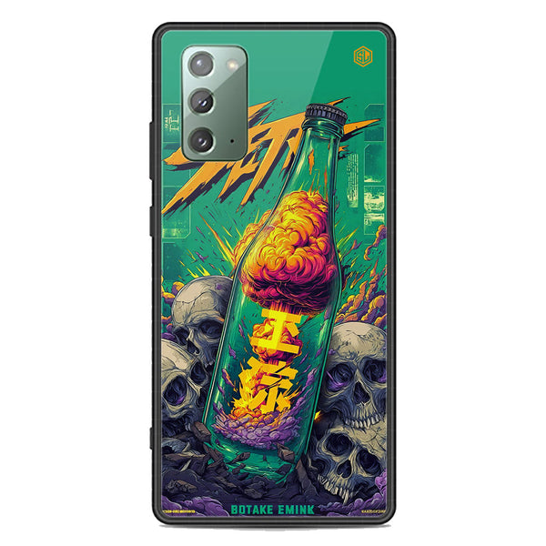 Chromatic Tales Series Soft Phone Case - Premium Glass Case - Samsung Galaxy Note 20