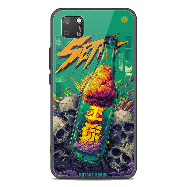 Chromatic Tales Series Soft Phone Case - Premium Glass Case - Honor 9S