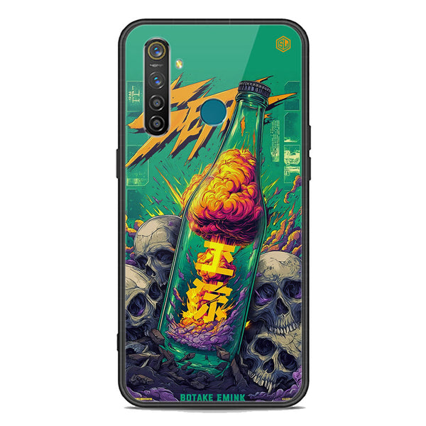 Chromatic Tales Series Soft Phone Case - Premium Glass Case - Realme Q