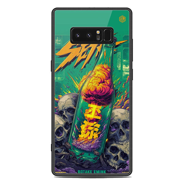 Chromatic Tales Series Soft Phone Case - Premium Glass Case - Samsung Galaxy Note 8