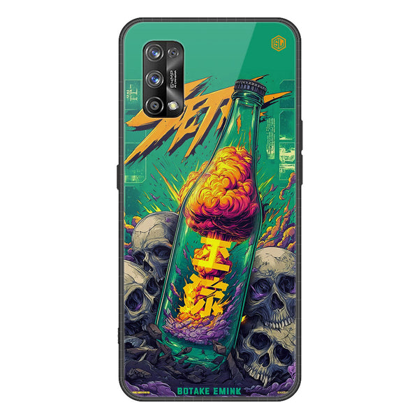 Chromatic Tales Series Soft Phone Case - Premium Glass Case - Realme 7 Pro