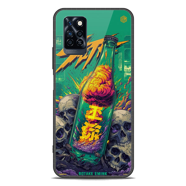Chromatic Tales Series Soft Phone Case - Premium Glass Case - Infinix Note 10 Pro