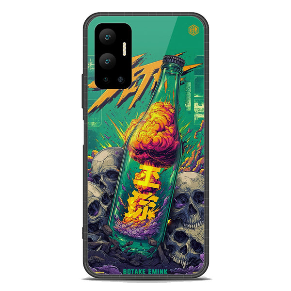 Chromatic Tales Series Soft Phone Case - Premium Glass Case - Infinix Hot 12