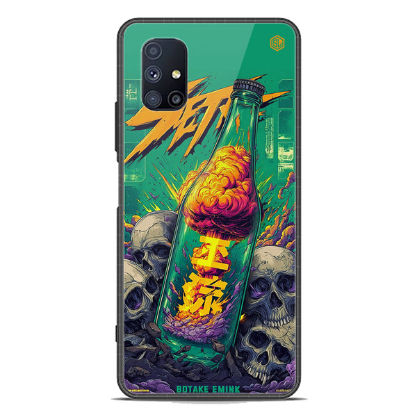 Chromatic Tales Series Soft Phone Case - Premium Glass Case - Samsung Galaxy M51