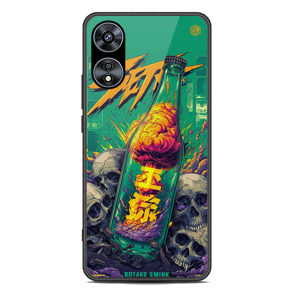 Chromatic Tales Series Soft Phone Case - Premium Glass Case - Oppo A58 4G