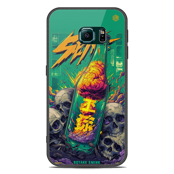 Chromatic Tales Series Soft Phone Case - Acrylic Glass Case - Samsung Galaxy S6 Edge