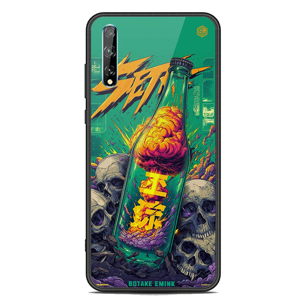 Chromatic Tales Series Soft Phone Case - Acrylic Glass Case - Huawei Y8p