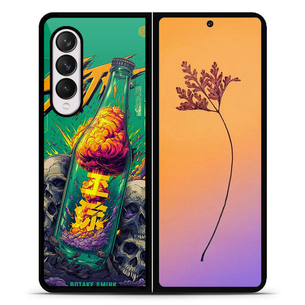 Chromatic Tales Series Soft Phone Case - Metal Case - Samsung Galaxy Z Fold 4