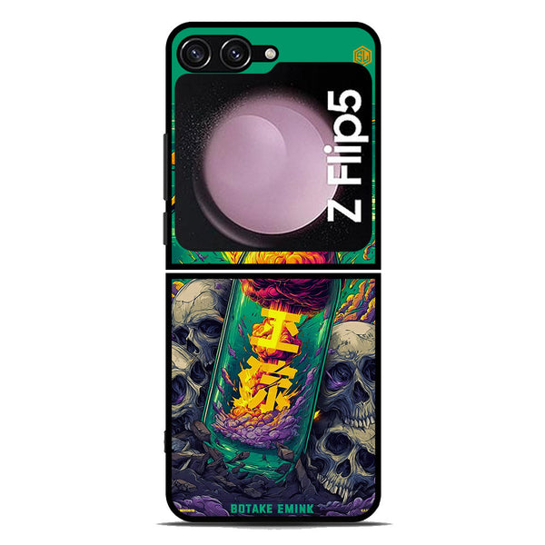 Chromatic Tales Series Soft Phone Case - Metal Case - Samsung Galaxy Z Flip 5 5G