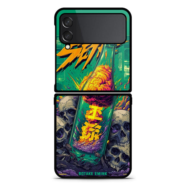 Chromatic Tales Series Soft Phone Case - Metal Case - Samsung Galaxy Z Flip 4