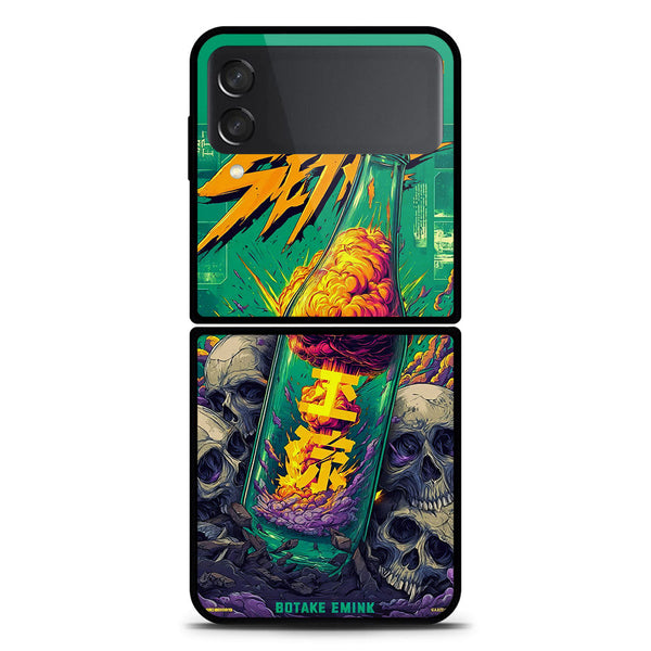 Chromatic Tales Series Soft Phone Case - Metal Case - Samsung Galaxy Z Flip 3