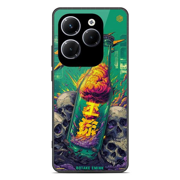 Chromatic Tales Series Soft Phone Case - Metal Case - Infinix Hot 40