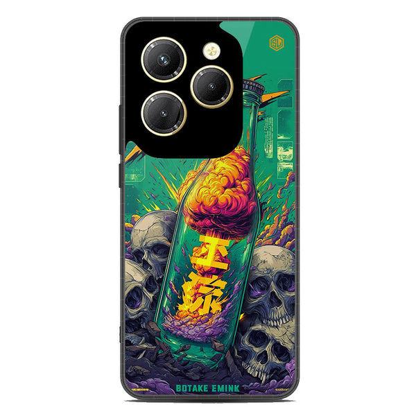 Chromatic Tales Series Soft Phone Case - Metal Case - Infinix Hot 40 Pro