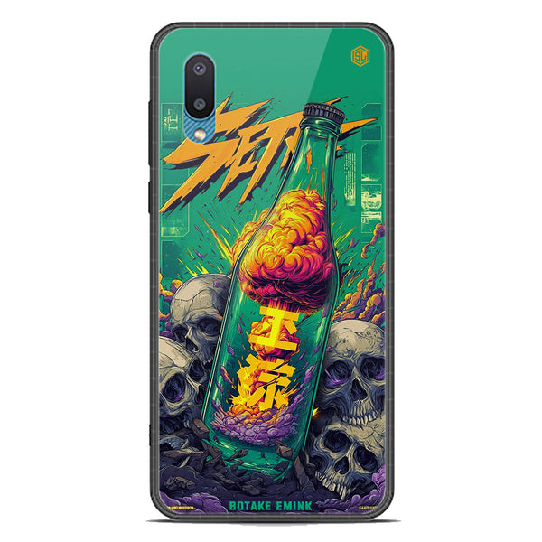 Chromatic Tales Series Soft Phone Case - Premium Glass Case - Samsung Galaxy M02