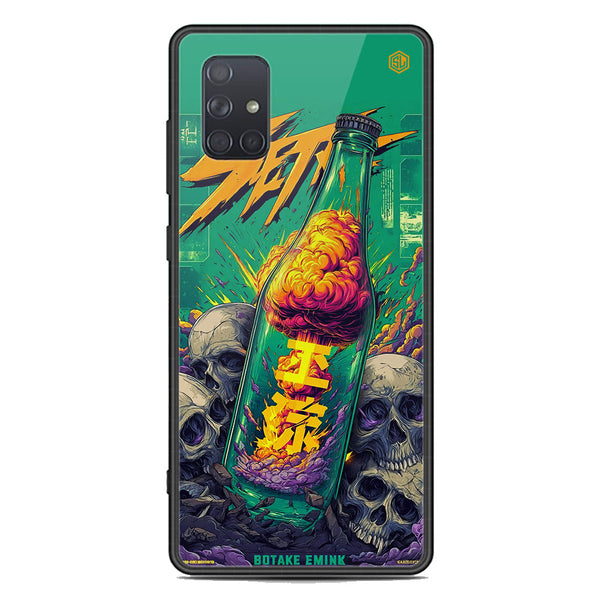 Chromatic Tales Series Soft Phone Case - Premium Glass Case - Samsung Galaxy A71