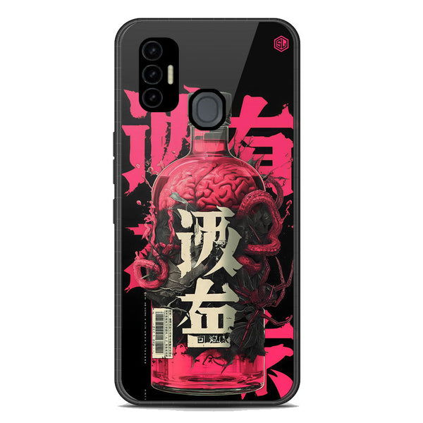 Chromatic Tales Series Soft Phone Case - Premium Glass Case - Tecno Spark 7