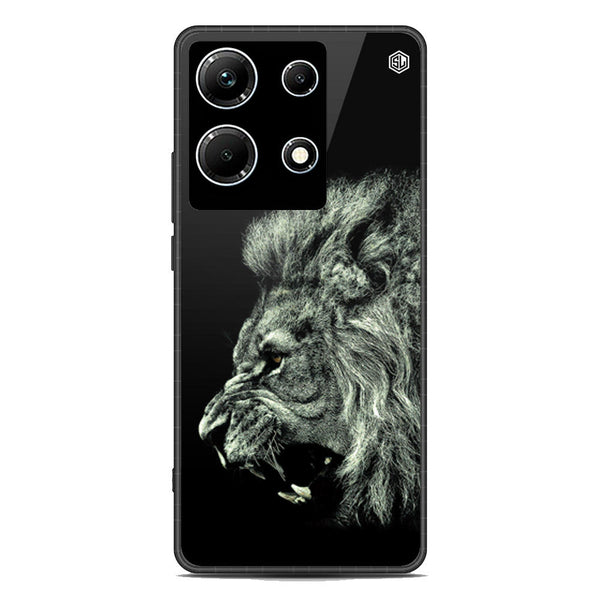 Shadow King Design Soft Phone Case - Premium Glass Case - Infinix Note 30