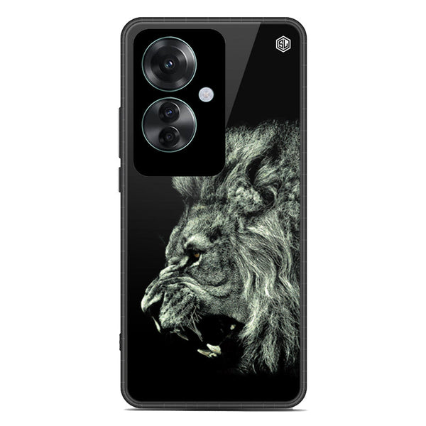 Shadow King Design Soft Phone Case - Metal Case - Oppo Reno 11F