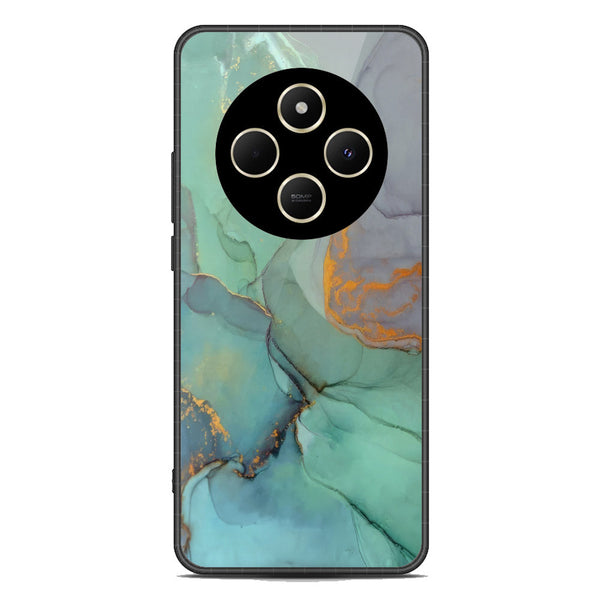 Aqua Marble Design Soft Phone Case - Metal Case - Xiaomi Poco C75