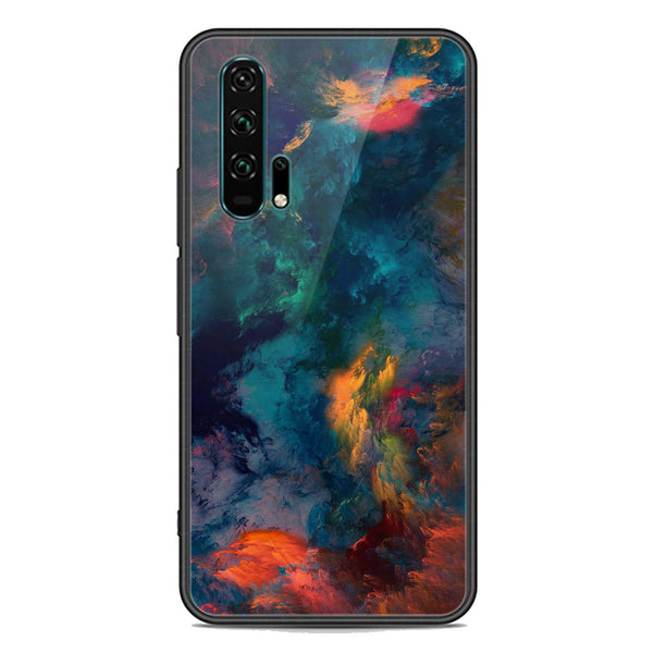 Mistic Smoke Design Soft Phone Case - Premium Glass Case - Honor 20