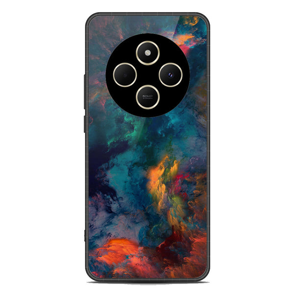 Mistic Smoke Design Soft Phone Case - Metal Case - Xiaomi Poco C75