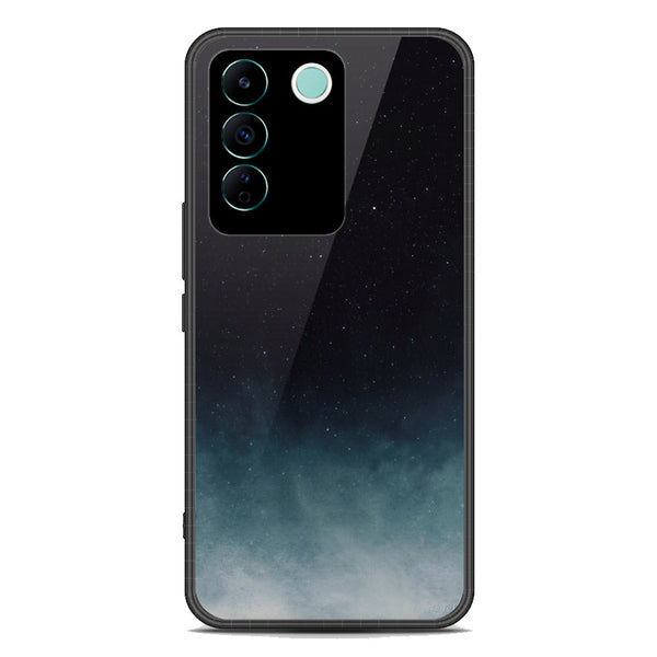 Starry Night Design Soft Phone Case - Premium Glass Case - Vivo V27e