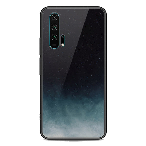 Starry Night Design Soft Phone Case - Premium Glass Case - Honor 20