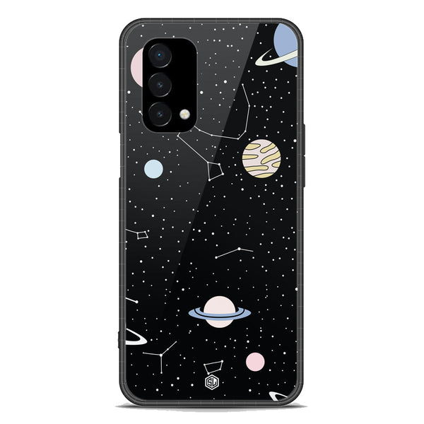 Space Series Soft Phone Case - Premium Glass Case - Design 1 - OnePlus Nord N200 5G