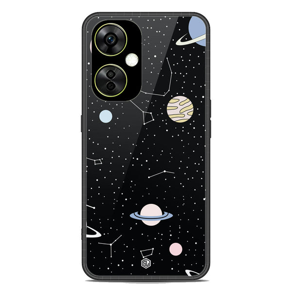 Space Series Soft Phone Case - Premium Glass Case - Design 1 - OnePlus Nord CE 3 Lite