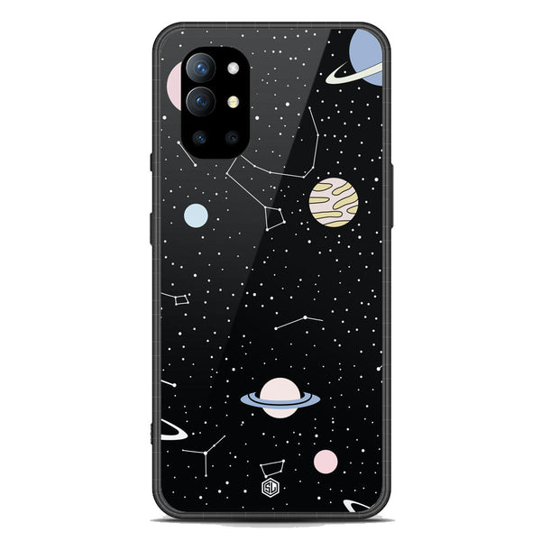 Space Series Soft Phone Case - Premium Glass Case - Design 1 - OnePlus 9R