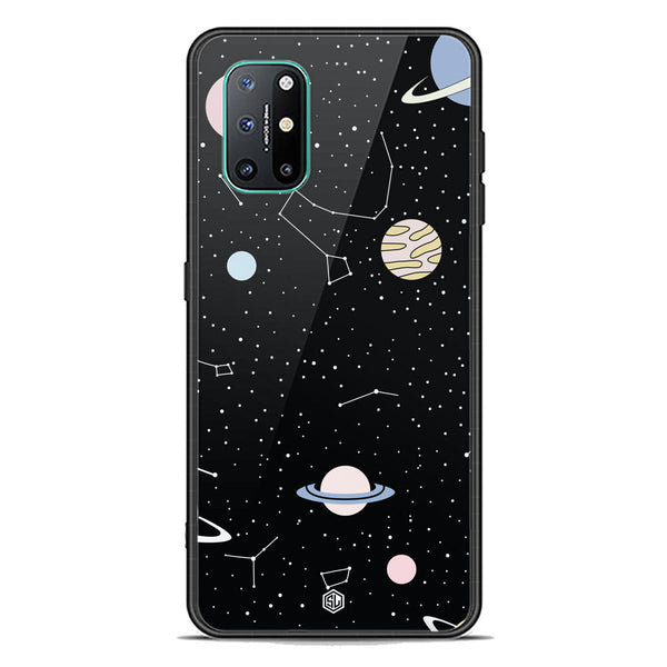 Space Series Soft Phone Case - Premium Glass Case - Design 1 - OnePlus 8T
