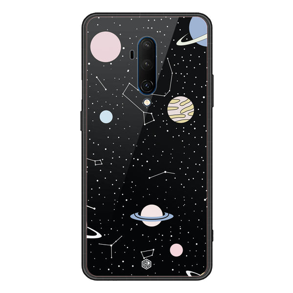 Space Series Soft Phone Case - Premium Glass Case - Design 1 - OnePlus 7T Pro