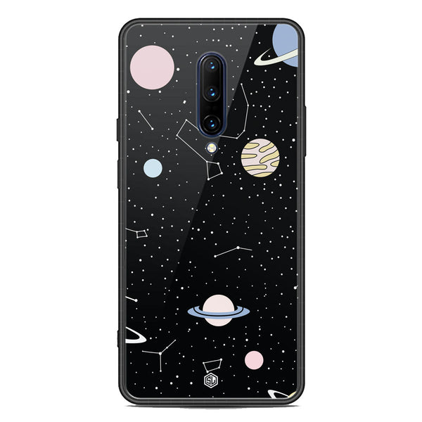 Space Series Soft Phone Case - Premium Glass Case - Design 1 - OnePlus 7 Pro