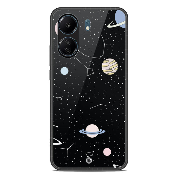 Space Series Soft Phone Case - Premium Glass Case - Design 1 - Xiaomi 13C