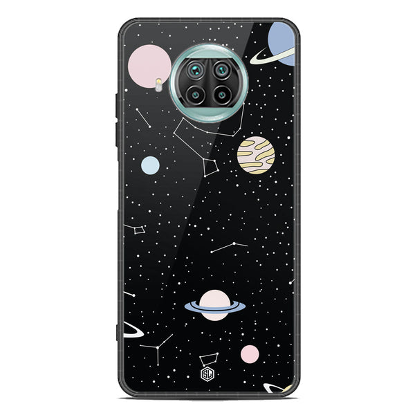 Space Series Soft Phone Case - Premium Glass Case - Design 1 - Xiaomi Mi 10T Lite