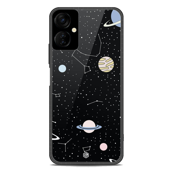 Space Series Soft Phone Case - Premium Glass Case - Design 1 - Tecno Camon 19 Neo