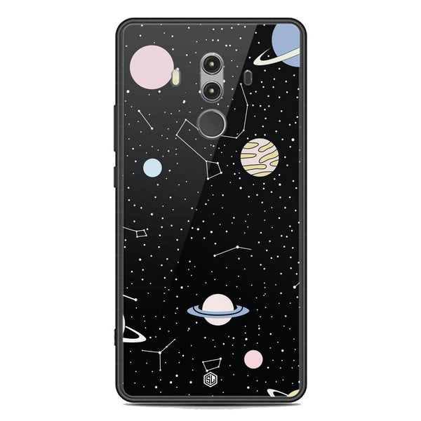 Space Series Soft Phone Case - Premium Glass Case - Design 1 - Huawei Mate 10 Pro