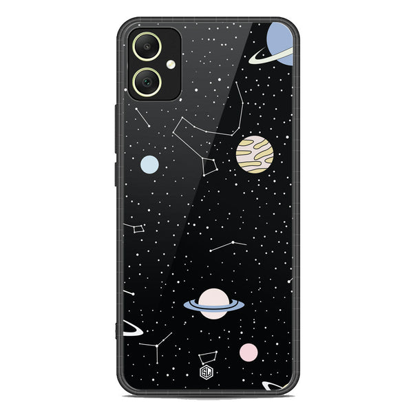 Space Series Soft Phone Case - Premium Glass Case - Design 1 - Samsung Galaxy A05