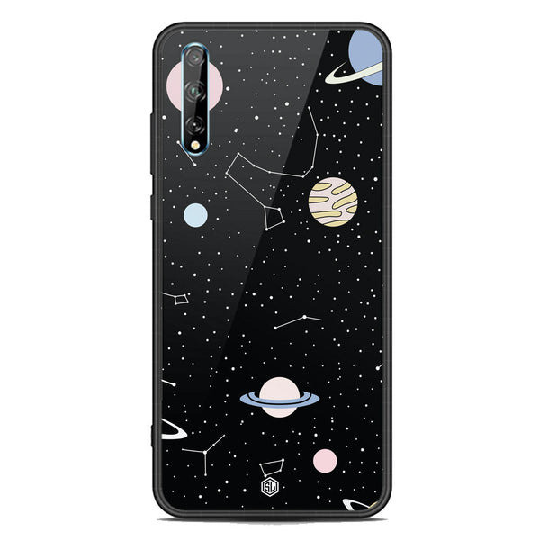 Space Series Soft Phone Case - Acrylic Case - Design 1 - - Huawei Y8p